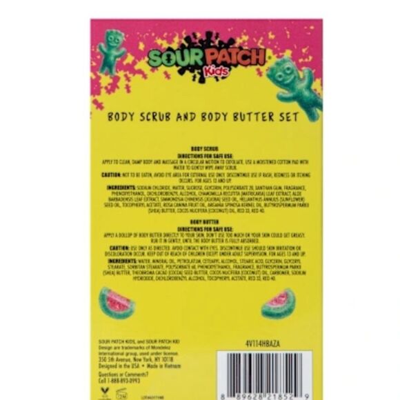 Taste Beauty Sour Patch Kids Watermelon Scented Body Scrub & Body Butter Set - Picture 7 of 8